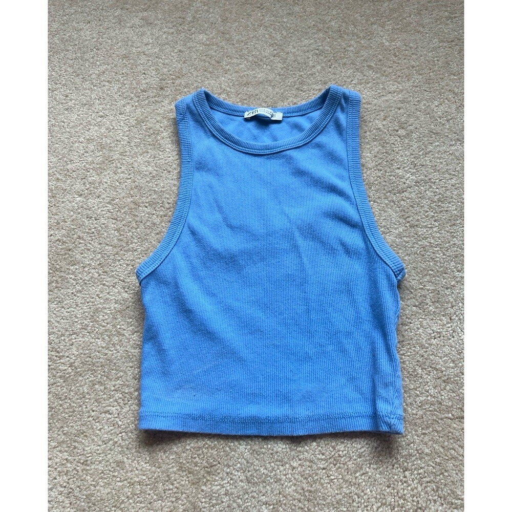Zara Women's Blue Vest